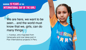 International Day of the Girl 2022 email banner