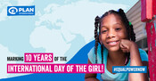 International Day of the Girl LinkedIn Post Banner